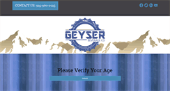 Desktop Screenshot of geyserbeverage.com